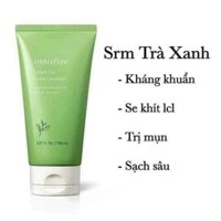 [giá tốt nhất thị trường] sữa rửa mặt trà xanh innisfree