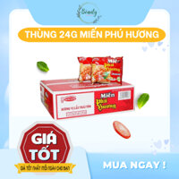 [GIÁ TỐT NHẤT] Thùng 24 gói Miến Phú Hương đủ vị