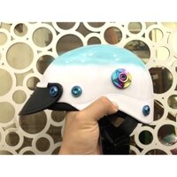 [GIÁ TỐT] Nón Bảo Hiểm Trơn Sơn Nhiều Màu Sắc - Mix 2 Tầng - Gắn 7 Ốc + Gù TiTan Gr5 Siêu Ngầu