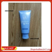 [Giá tốt] Sữa rửa mặt Shiseido Perpect Whip màu xanh 120g - 100% Authentic - Chính hãng