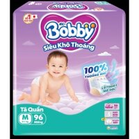 (Giá tốt) - Tã bỉm QUẦN Bobby Siêu khô Thoáng/Ultra giao ngẫu nhên đủ size M96/ L88/ XL76/ XXL70/ XXXL22