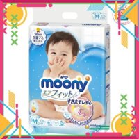 [giá tốt] TÃ DÁN/QUẦN MOONY NHẬT ĐỦ SIZE- CỘNG MIẾNG NB90/ S84/ M64/ L54/ XL44/ M58/ L44/ XL38/ XXL26