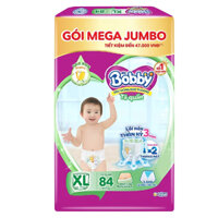 [GIÁ TỐT] Tã/bỉm Quần Bobby Lõi Nén Thần Kỳ 3mm Mega Jumbo Gạo Non XL84/XXL76