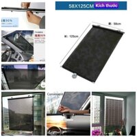 (Giá tốt) Tấm rèm che năng cửa kính nhà - ô tô thông minh cuộn gọn tự động hàng chất lượng cao
