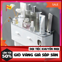 Giá treo bàn chải kem đánh răng 2,4 cốc