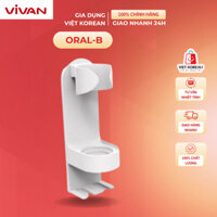 Giá treo bàn chải Oral-B, giá gắn tường (có móc)