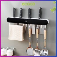 Giá treo dao, vật dụng bếp thông minh ECOCO | Kệ đa năng cắm dao, ngăn đựng đồ và móc treo tiện lợi EBEGKDN03