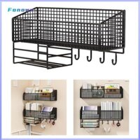 Giá treo đầu giường Kệ lưu trữ có móc treo Giá đựng gia vị Đồ lặt vặt cho ký túc xá phòng ngủ