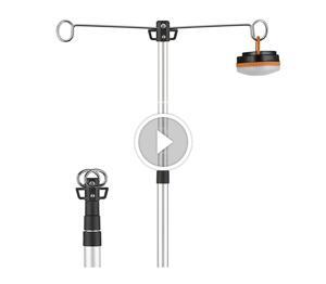 Giá treo đèn cắm trại xếp gọn Naturehike NH17D015-J