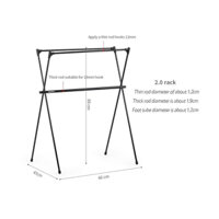 Giá Treo Đồ 2 Tầng Naturehike NH20PJ102