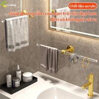 Giá treo đồ dùng nhà tắm dán tường, thanh treo khăn tắm, quần áo nhà tắm PIKUP giá móc đồ dùng