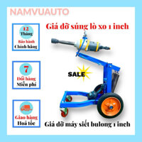 Giá treo đỡ súng bulong 1inch kiểu lò xo, Xe nâng máy bắn ốc 1 inch