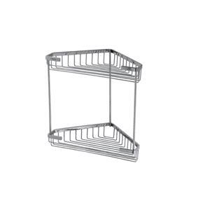 Giá treo đựng đồ phòng tắm Inox 2 tầng Caesar ST849