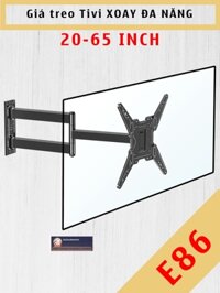 Giá treo E86( 20" - 65" ) - XOAY VUÔNG GÓC VỚI TIVI 65INCH