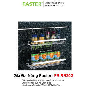 Giá treo gia vị Faster FS-RS202