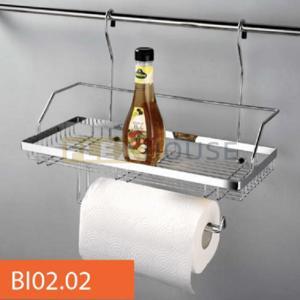 Giá treo gia vị và cuộn giấy Garis BI02.02