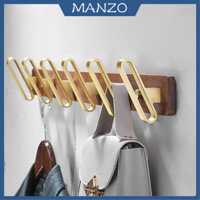 Giá Treo Giày Dép Gắn Tường Bằng Gỗ Trơn