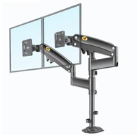 Giá treo hai màn hình máy tính ARM Dual North Bayou NB-H180 tải trọng lớn 12Kg, hỗ trợ kích thước màn hình từ 12-32inch