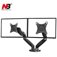 Giá treo hai màn hình máy tính ARM Dual North Bayou NB-F160 tải trọng lớn 9Kg, hỗ trợ kích thước màn hình từ 17-30inch