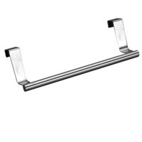 Giá treo khăn cửa tủ, thanh inox treo cửa tủ, lắp đặt không cần khoan đục