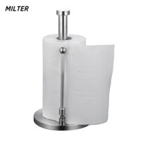 Giá treo khăn nhà bếp MILTER, Giá đỡ cuộn giấy lò xo bằng thép không gỉ, Giá đỡ khăn giấy dọc chống trượt, Giá đỡ khăn giấy dọc tại nhà