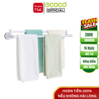 Giá Treo Khăn Nhà Tắm ECOCO, Thanh Treo Khăn Hút Chân Không Siêu Tiện Lợi Chất Liệu INOX, Nhựa ABS