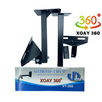 Giá treo loa xoay 360 độ VT-360, kệ treo 2 loa xoay 360, hàng loại dầy, mới 100% full box - GDCT