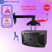 Giá treo loa xoay 360 độ VT-360, kệ treo 2 loa xoay 360, hàng loại dầy, hàng mới full box