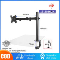 Giá Treo Màn Hình Arm Monitor ( Tay 23- 40cm )  Xoay Màn 360 độ - Lắp Đặt Kẹp Bàn Arm treo màn hình máy tính LCD 17-30“