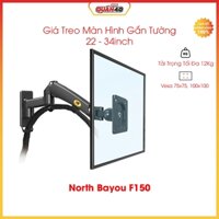 Giá Treo Màn Hình Gắn Tường North Bayou F150 | Treo Màn 22 - 34inch | Chuẩn Vesa 75x75, 100x100 - Hàng Chính Hãng