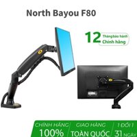 Giá treo màn hình máy tính North Bayou NB-F80, Bảo hành chính hãng 12 tháng (dành cho màn hình 17-30 INCH)