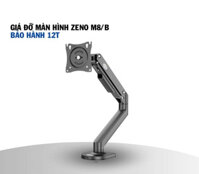 Giá treo màn hình, VESA: 75×75 / 100×100mm, phù hợp 17–32 inch, model ZENO M8-B.