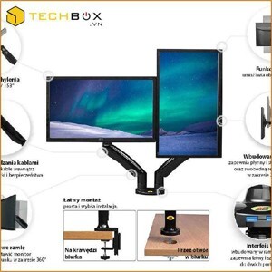 Giá treo màn máy tính North Bayou F195A 22-32 inch