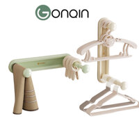 Giá Treo Móc Phơi Quần Áo Dán Tường GonQin - Kệ Treo Đa Năng Gấp Gọn GQ221102