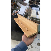 Giá Treo Móc Quần Áo - Kệ Trang Trí Decor Phòng Ngủ Phòng Khách, Kệ Gỗ Treo Tường