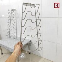 Giá Treo nắp Xoong, Nồi, Vung Inox 304