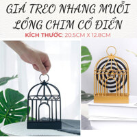 Giá treo nhang muỗi hộp đựng nhang muỗi lồng chim cổ điển