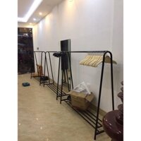 GIÁ TREO QUẦN ÁO CHỮ A 1 TẦNG - SÀO TREO ĐỒ - KỆ TREO SHOP THỜI TRANG - DÀN TREO QUẦN ÁO