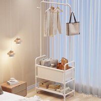 Giá treo quần áo đứng, giá treo áo cho phòng ngủ, giá phơi nhỏ đơn giản, giá lưu trữ quần áo tạm thời trong nhà