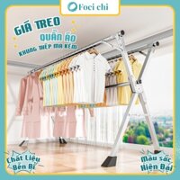 Giá treo quần áo khung thép BUNA chắc chắn chống gỉ, sào đồ treo quần áo gấp gọn kích thước