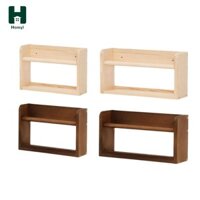 Giá treo sách nổi bằng gỗ Homyl Giá trưng bày thời trang Giá đỡ khung ảnh chắc chắn Kệ treo tường cho phòng khách sạn