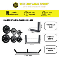 Giá Treo Tạ Đĩa Tạ Treo Tạ Đơn,Đôi, Ba Chịu Lực Gắn Tường Phù Hợp HomeGym Private Gym [Norifit] TLV100-101-102
