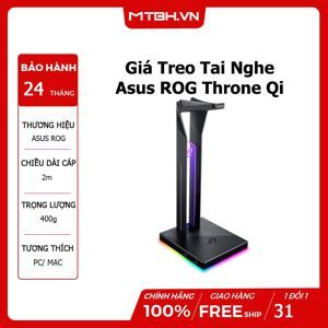 Giá treo tai nghe ASUS ROG Throne Qi