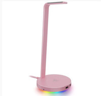 Giá treo tai nghe Razer Base Station V2 Chroma-USB 3.1 Hub-7.1 Surround Sound-HồngQuartzRC21-01510200-R3M1- HÀNG CHÍNH HÃNG