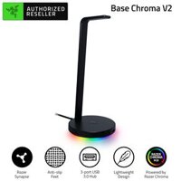 Giá treo tai nghe Razer Base Station V2 Chroma-USB 3.1 Hub-7.1 Surround Sound