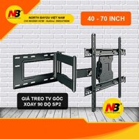 Giá treo tivi đa năng nhập khẩu NB SP2 cho tivi 40-70inch cánh tay siêu dài có thể quay tivi vuông góc 90 độ