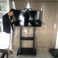 Giá Treo Tivi Di Động 1700 32 - 43 - 50 - 55 - 65 - 70 Inch Kệ Treo Tivi Có Bánh Xe Di Chuyển - Ưu Việt Hơn NB AVA1500