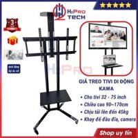 Giá Treo Tivi Di Động Kawa Cao Cấp Cho Tv Từ 32 Đến 75 Inch, Kệ Treo - Giá Đỡ Tivi Có Bánh Xe Đa Năng - H2Pro Tech
