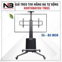 Giá Treo Tivi Di Động NB TW85 55 - 85 Inch - Nâng hạ Tự Động Bằng Remot Điều Khiển Từ Xa