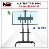 Giá Treo Tivi Di Động NB AVA1800 55 - 90 Inch - Khung Treo Tivi Cỡ Lớn Có Bánh Xe Di Chuyển